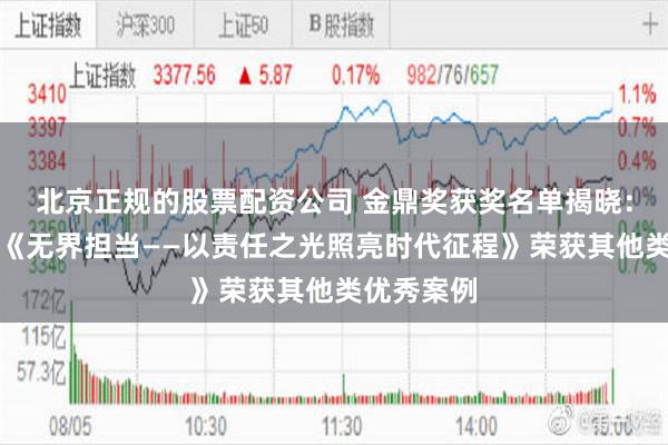 北京正规的股票配资公司 金鼎奖获奖名单揭晓：中国人寿《无界担当——以责任之光照亮时代征程》荣获其他类优秀案例
